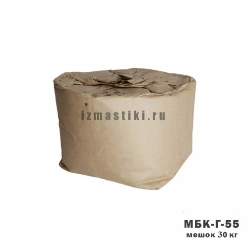Мастика битумная кровельная горячая МБК-Г-55 в мешках